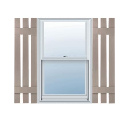 Builders Edge, TailorMade Three Board Spaced (2 Batten), Board-n-Batten Shutters, BES3120037008